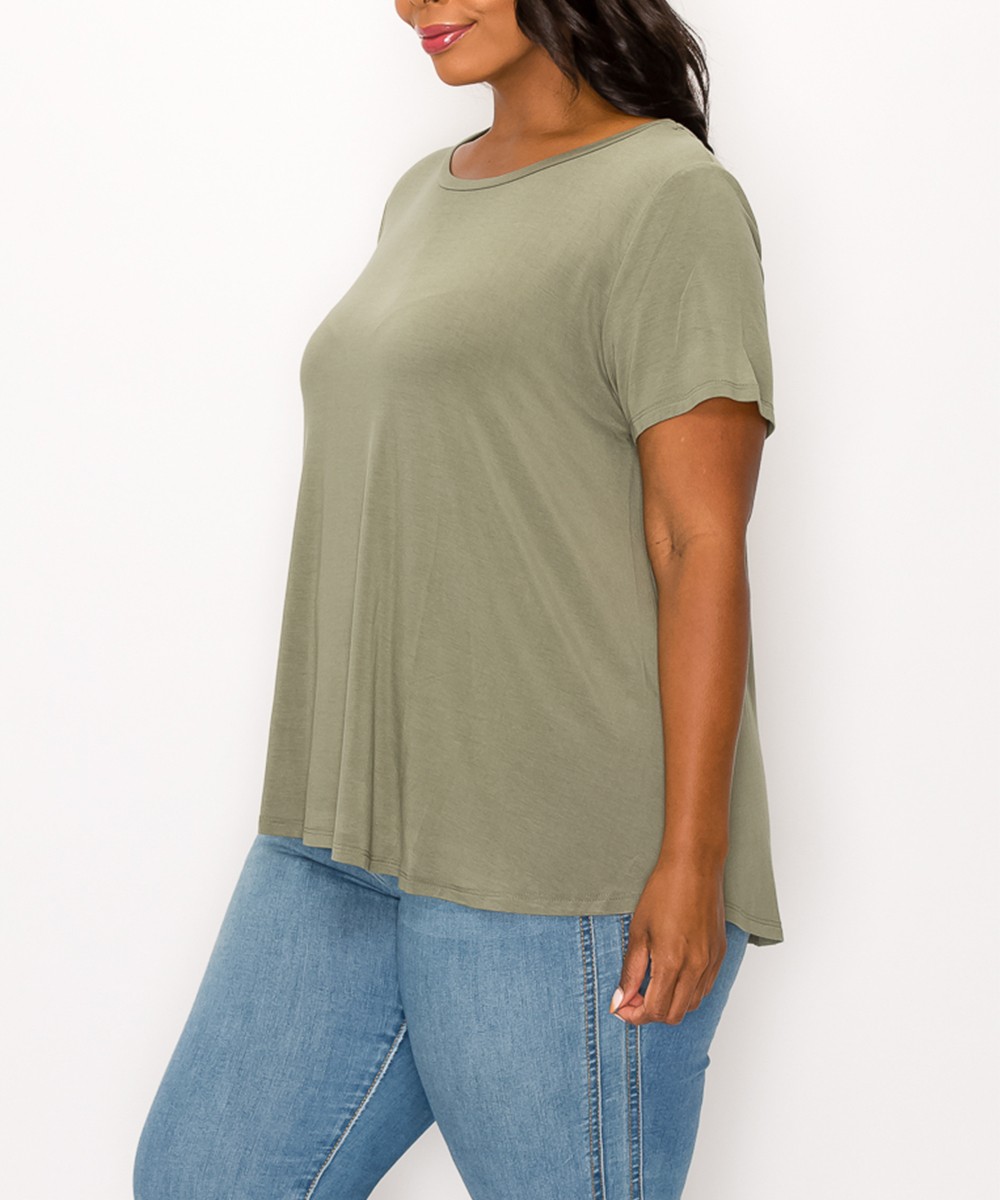 Bamboo classic top plus size